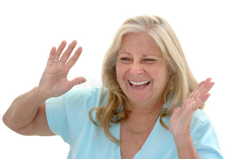 Funny Woman Laughing Stock Images Image 388274
