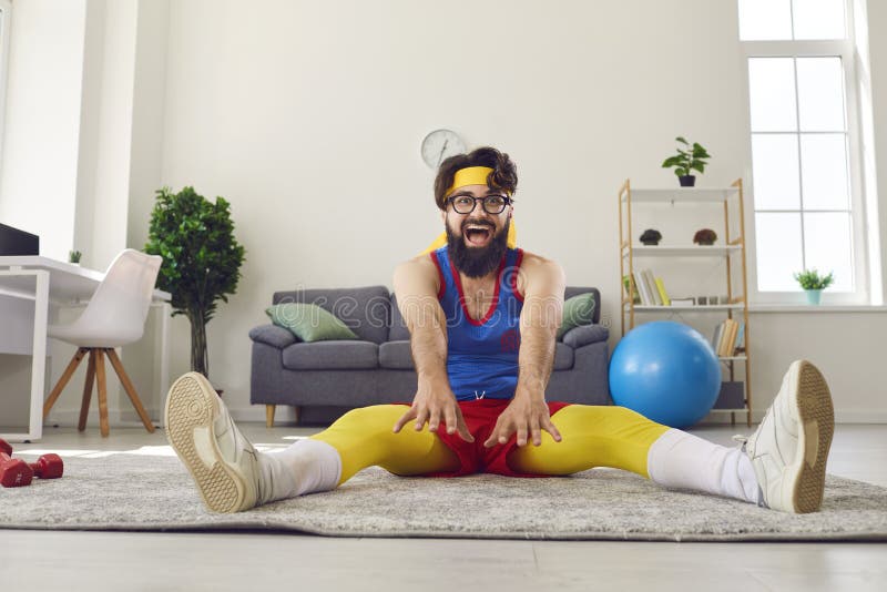 Funny Young Man Trying To Become More Fexible and Doing Seated Forward Bend at Home Stock Photo - Image of nerd, exercise: 200102348 Funny Young Man Trying To Become More Fexible and Doing Seated Forward Bend at Home Stock Photo - Image of nerd, exercise: 200102348