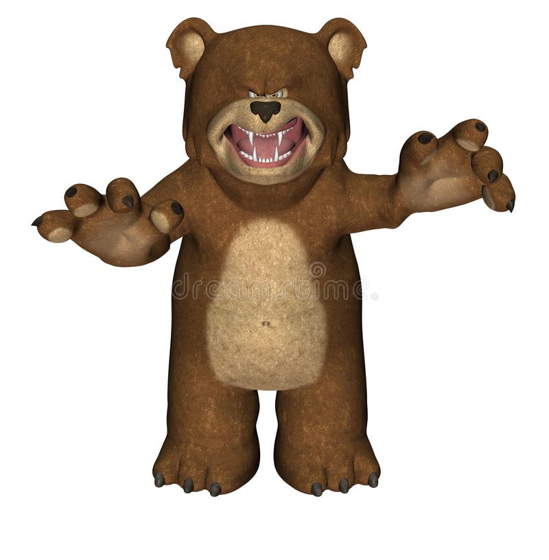 Furchtsamer Teddybär