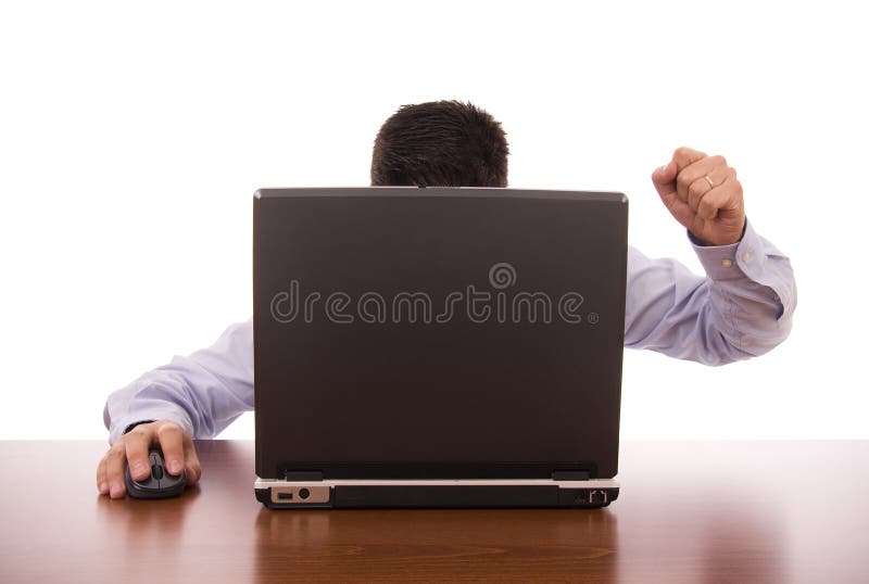 Furious royalty free stock photo