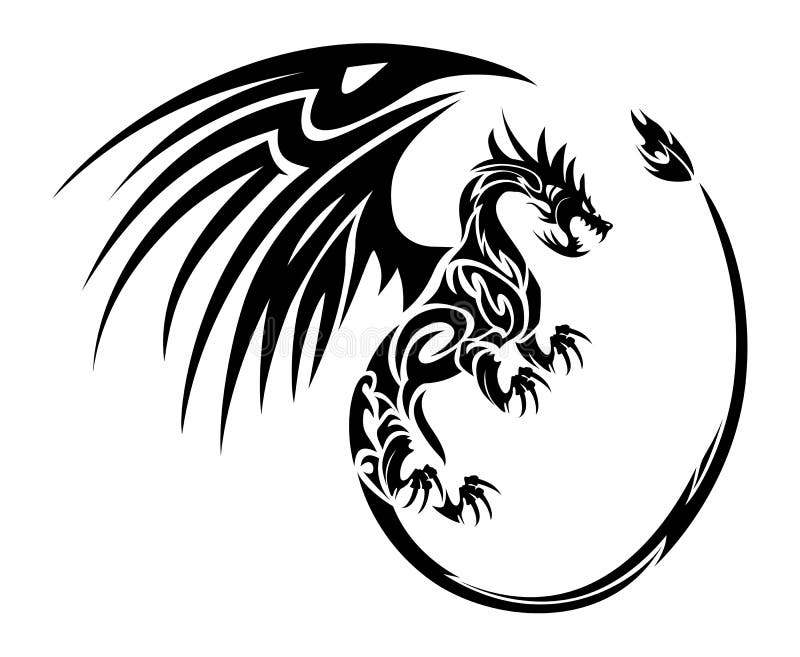 Dragon Tattoo Royalty-Free Images, Stock Photos & Pictures