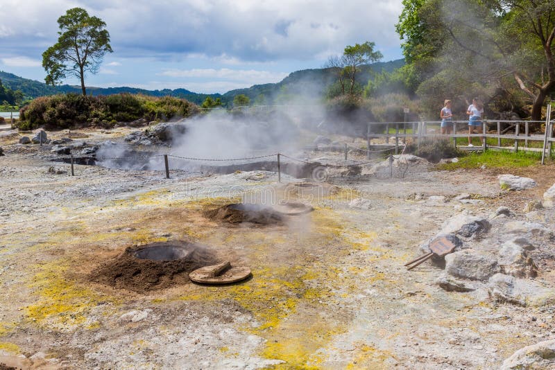 Furnas, Sao Miguel, Azores island