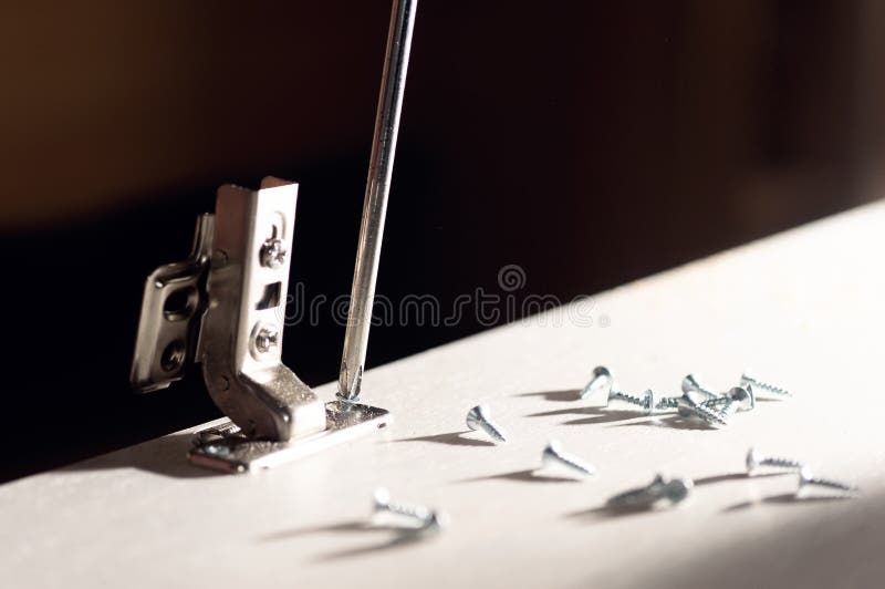 Furniture assembly. stock photo. Image of assembly, equipment 132560776