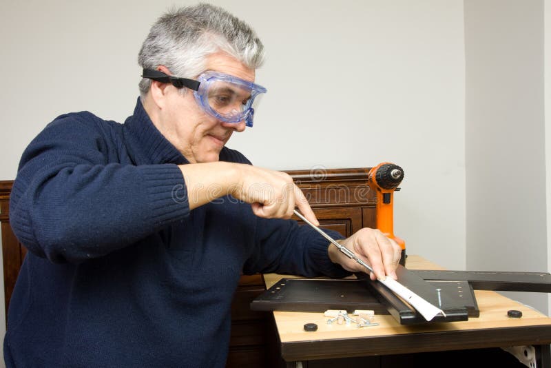 Furniture fitter stock photo. Image of craft, antique 20988720