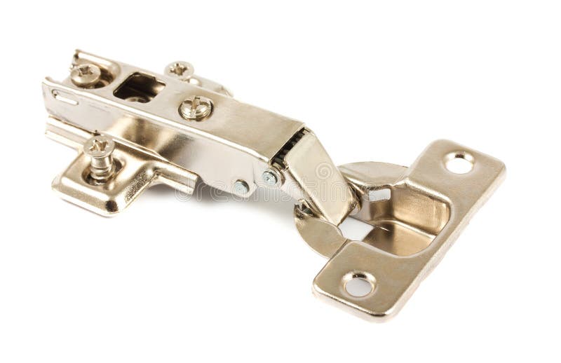 Furniture hinge royalty free stock photo