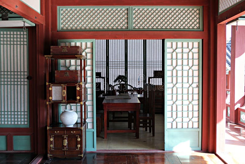 It is a Traditional Korean Furniture Editorial Stock Photo Image of