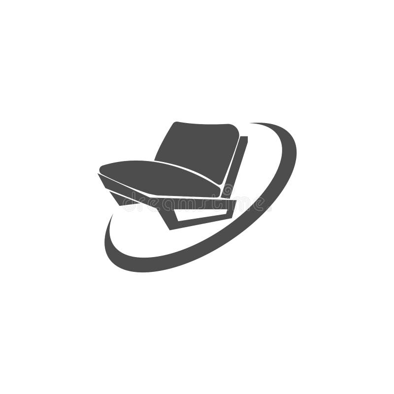 Furniture Logo Icon Vector Flat Design Stock Illustration