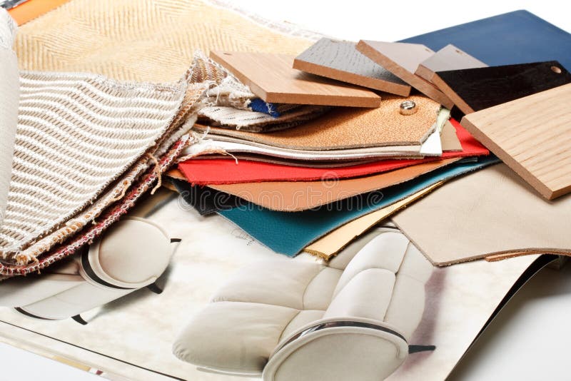Furniture materials stock image. Image of industry, pattern 58229