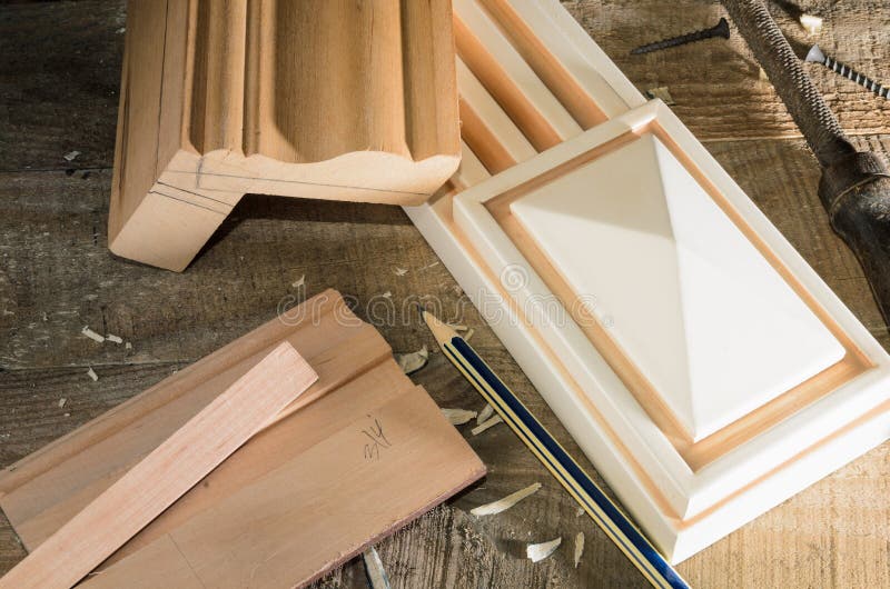 Furniture Parts during the Manufacturing Process Stock Photo Image of closet, industry 68879966