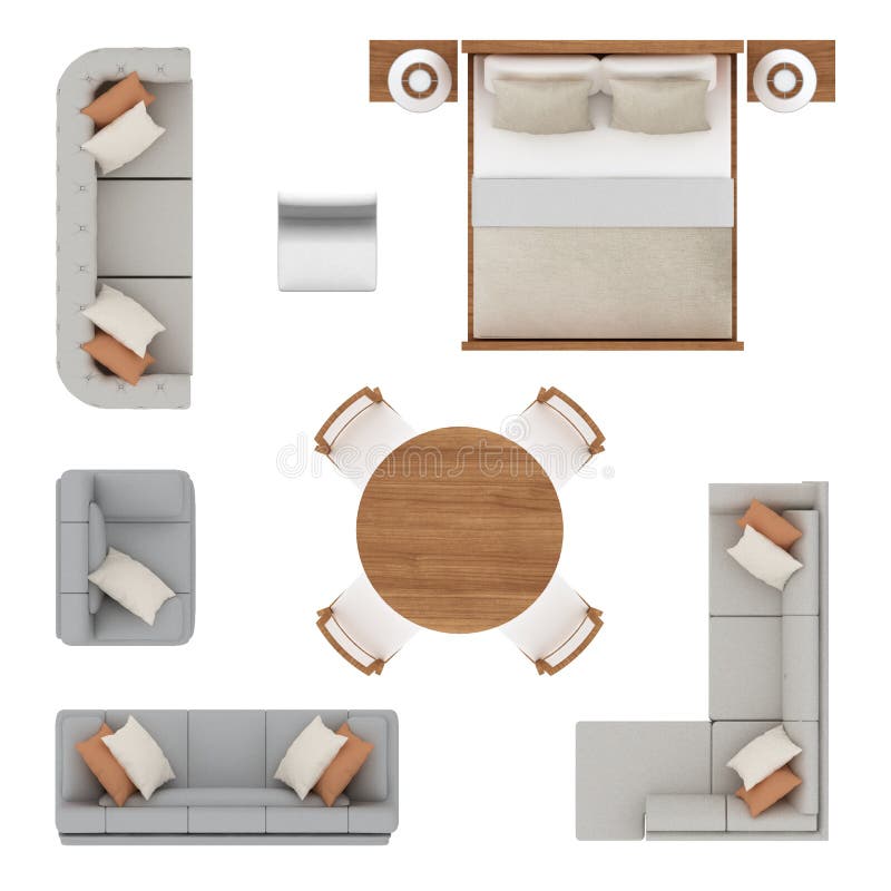 960+ Furniture plan view Free Stock Photos StockFreeImages