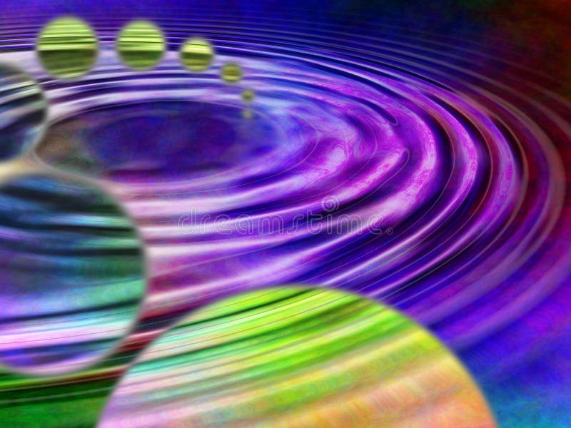 Furo azul astral ilustração stock Furo azul astral ilustração stock