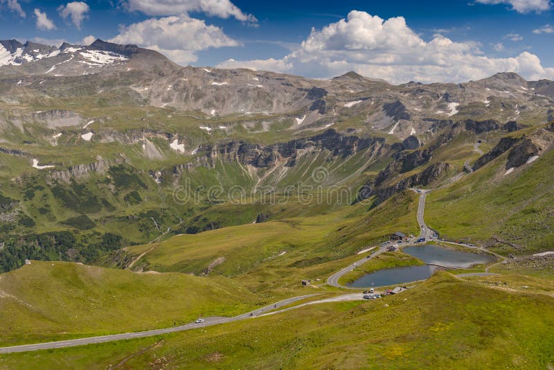 Fuscher Lacke lake, 2262m above sea level, Grossglockner High Alpine Road, Hohe Tauern National Park, Austria. Fuscher Lacke lake, 2262m above sea level, Grossglockner High Alpine Road, Hohe Tauern National Park, Austria.