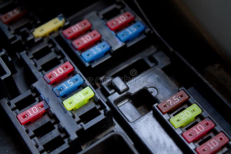 Fuse block royalty free stock photos