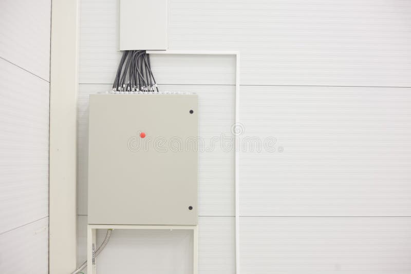 Fuse box royalty free stock photos