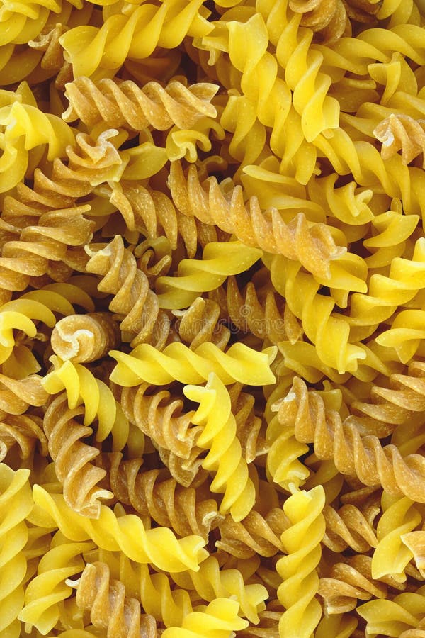 Fusilli Pasta Swirls stock image. Image of vegetarian 178344985