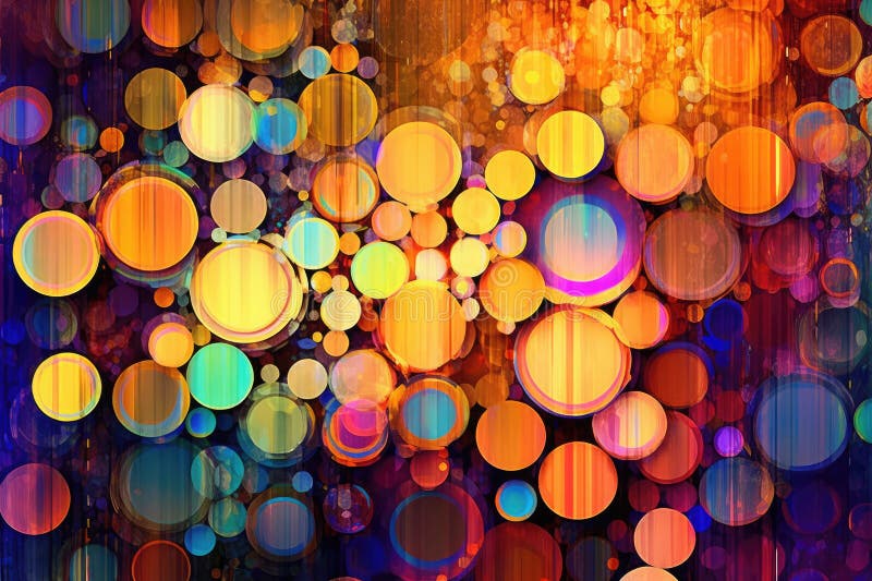 Fusion of geometric shapes, metallic surfaces, and illuminated lines. Generative AI vector illustration