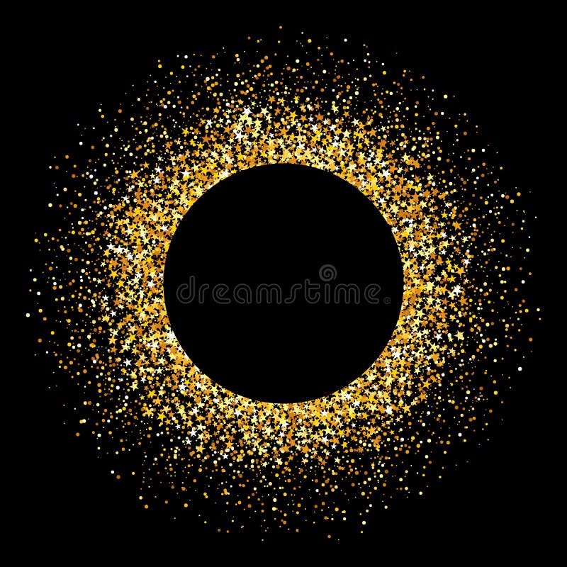 Fusée d'or de confettis fond de scintillement Illustration de vecteur sur le fond illustration de vecteur Fusée d'or de confettis fond de scintillement Illustration de vecteur sur le fond illustration de vecteur