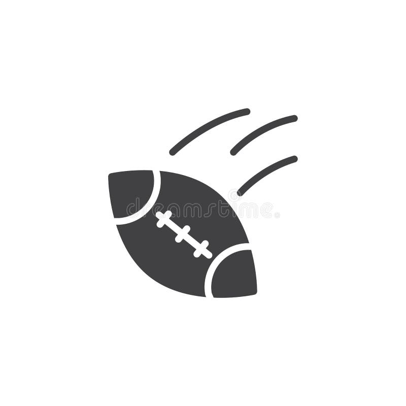 Futbol amerykański balowa wektorowa ikona ilustracja wektor Futbol amerykański balowa wektorowa ikona ilustracja wektor