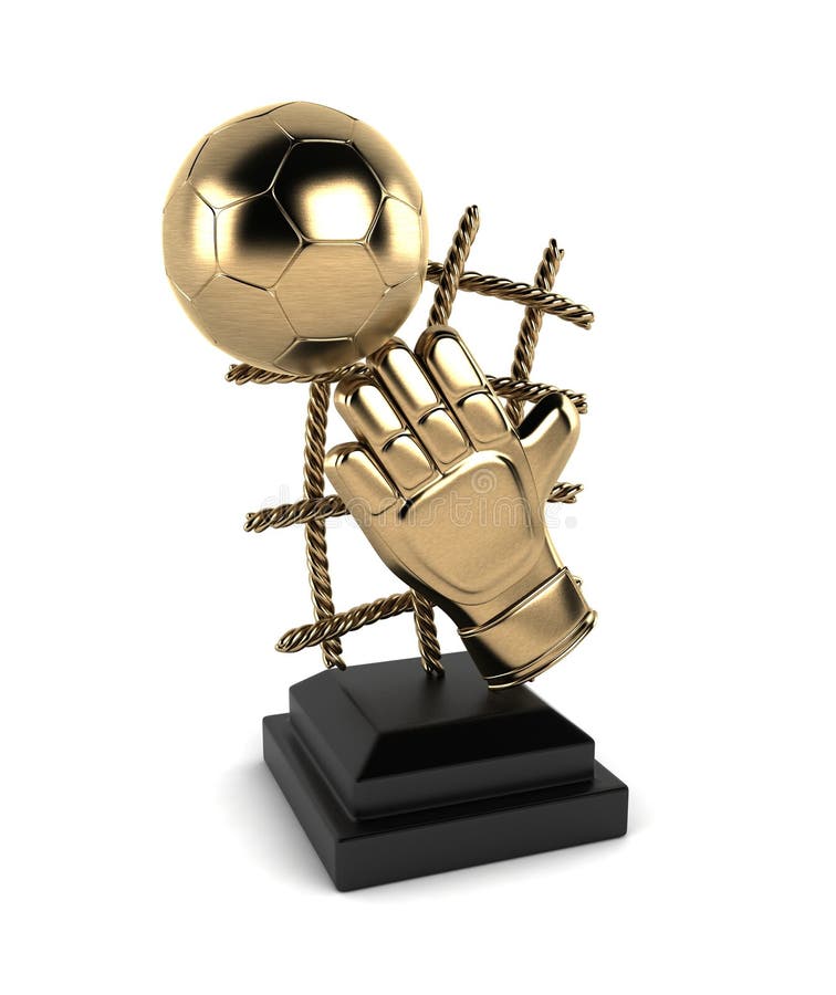 Futbolowy trofeum ilustracja wektor Futbolowy trofeum ilustracja wektor