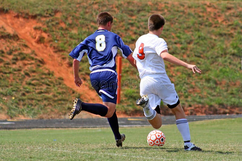 Futebol foto de stock royalty free Futebol foto de stock royalty free
