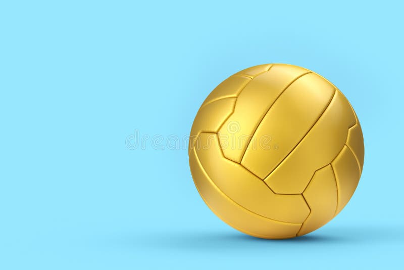 Bola Amarela Ou Futebol Isolada Em Fundo Azul Ilustração Stock - Ilustração  de equipamento, borda: 230484406