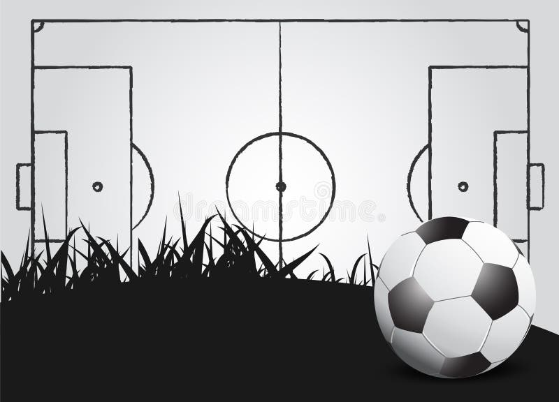 Jogadores de futebol, formação 4-2-3-1. Meio estádio de futebol imagem vetorial de boldg© 187973202