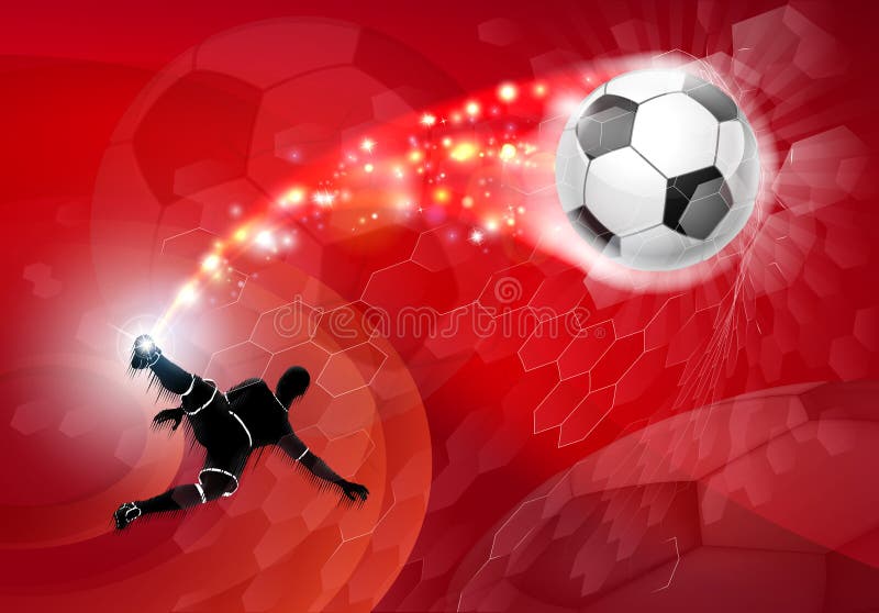 Imagem Bola Futebol Fita Vermelha Sobre Fundo Preto Esporte Jogos fotos,  imagens de © vectorfusionart #615189632