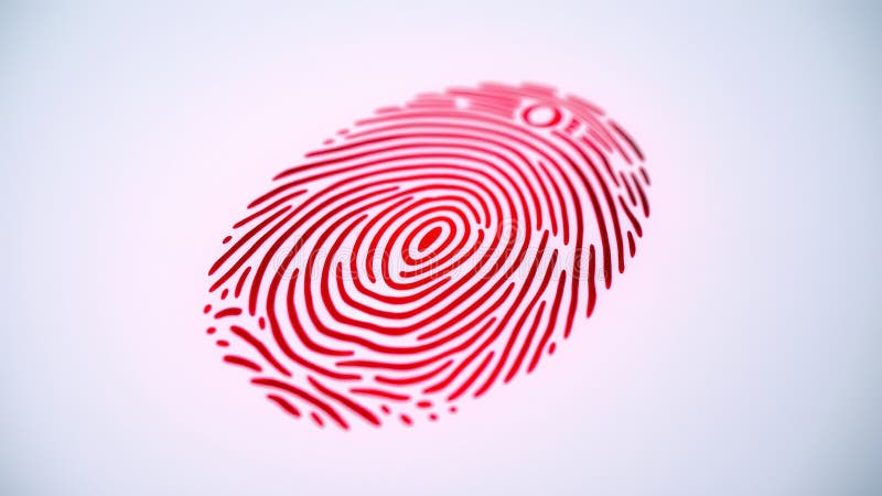 The Future of FingerprintBased Biometric Access Innovative Pattern Recognition for Enhanced Security and Digital royalty free illustration