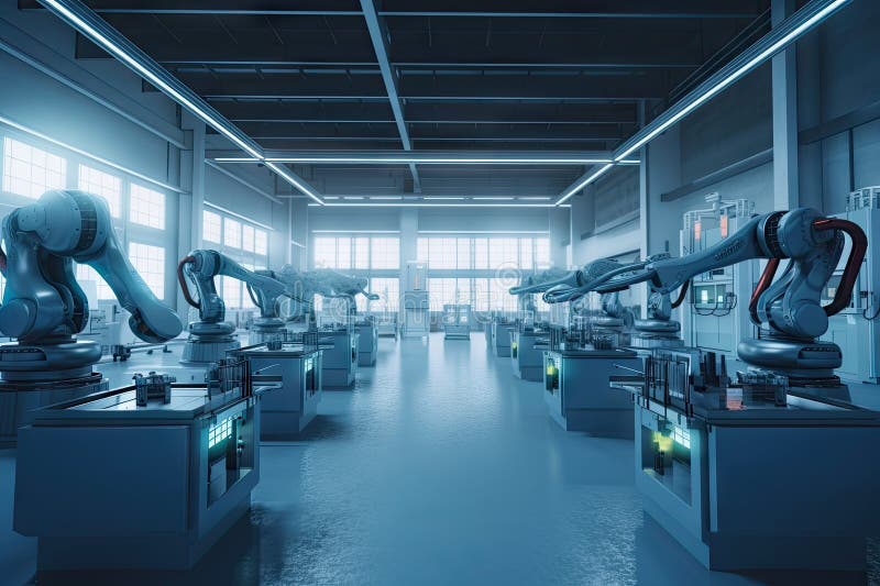 The Future of Industrial Automation, with Robots Working in Unison To