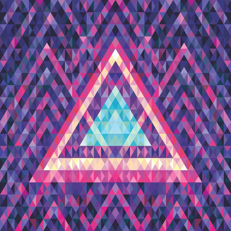 Futurismo retro - fondo abstracto del vector Ejemplo del modelo del vector Fondo geométrico del vector stock de ilustración Futurismo retro - fondo abstracto del vector Ejemplo del modelo del vector Fondo geométrico del vector stock de ilustración