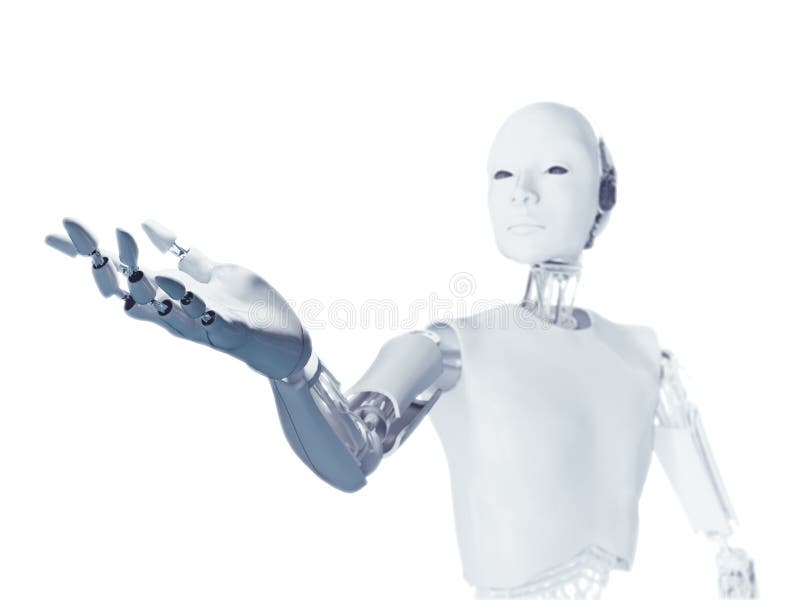 A futuristic android stock photos A futuristic android stock photos
