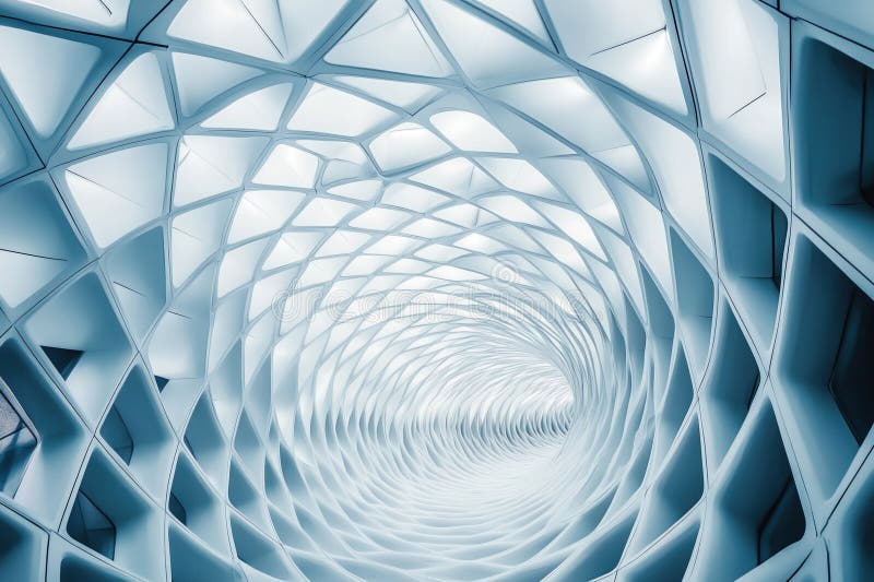 Futuristic architecture geometric pattern abstract structure stock photos