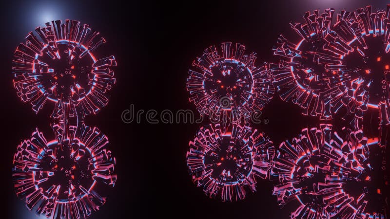 Futuristic background with colorful tech gears mechanisms - great for an abstract tech background royalty free illustration
