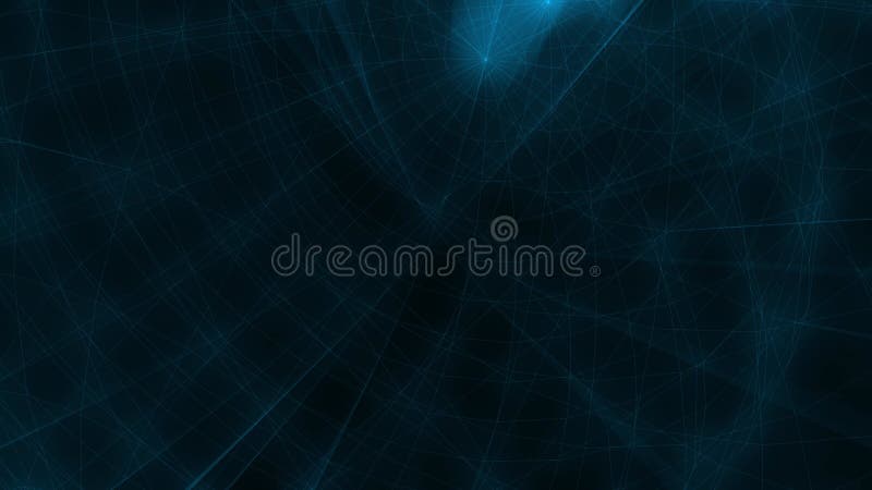 Futuristic blue globe matrix floating in space abstract royalty free illustration