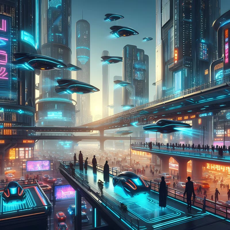 Imaginea prezintă mașini futuriste care navighează printr-un peisaj școlar avansat tehnologic elegant. aceste vehicule prezintă modele raționalizate, cu curbe netede și estezice futuriste care sugerează sisteme avansate de propulsie și capacități autonome. caracteristicile peisajului orașului care înclină zgârie-nori adorați cu lumini orbitoare și afișaje digitale vibrante care indică o lume în care tehnologia se integrează fără probleme cu viața urbană. mașinile se deplasează fără efort de-a lungul străzilor, prezentând o viziune a transportului în viitor, în care eficiența și inovarea în materie de durabilitate converg.
