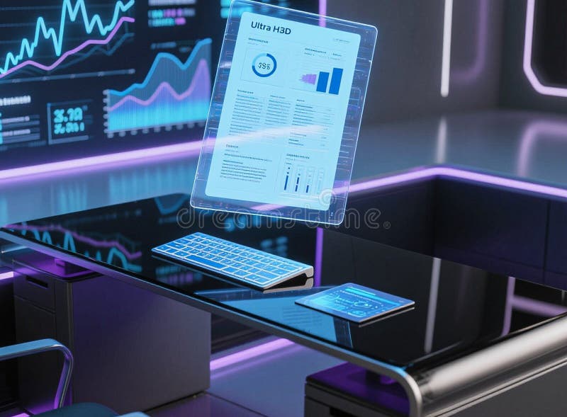 Futuristic Bitcoin Cryptocurrency Dashboard Display Stock Photos ...