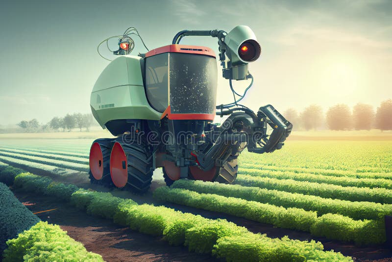 Futuristic Farming Automation Using Advanced Machines with Robotic Arm