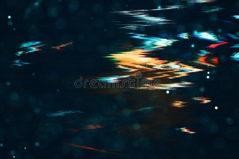 Futuristic Glitch background. Abstract pixel noise glitch error video damage like Vhs glitch. Pattern for wallpaper stock images