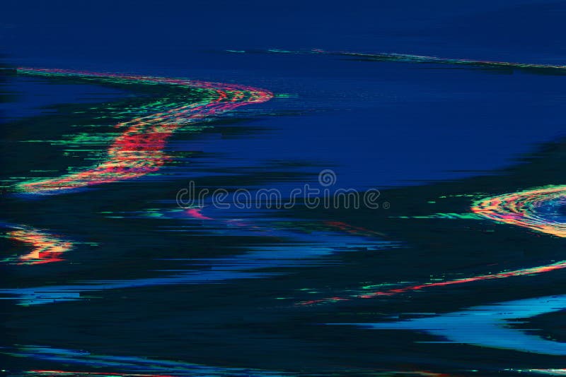 Futuristic Glitch background. Abstract pixel noise glitch error video damage like Vhs glitch. Pattern for wallpaper stock photography