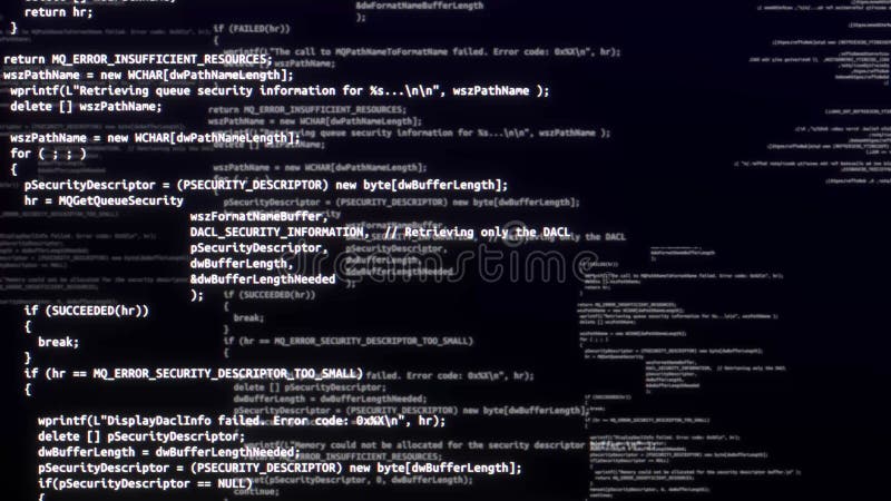 Futuristic Hi Tech Graphic Interface With Digital Code And Data Loop Futuristic Hi Tech Graphic Interface With Digital Code And Data Loop