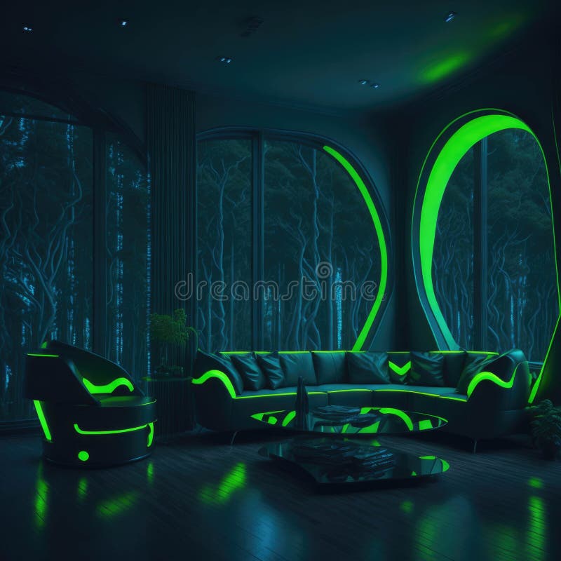 Green lights on sale for room