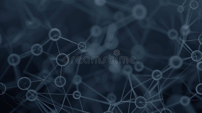 Conexiuni la rețea futuriste vector illustration