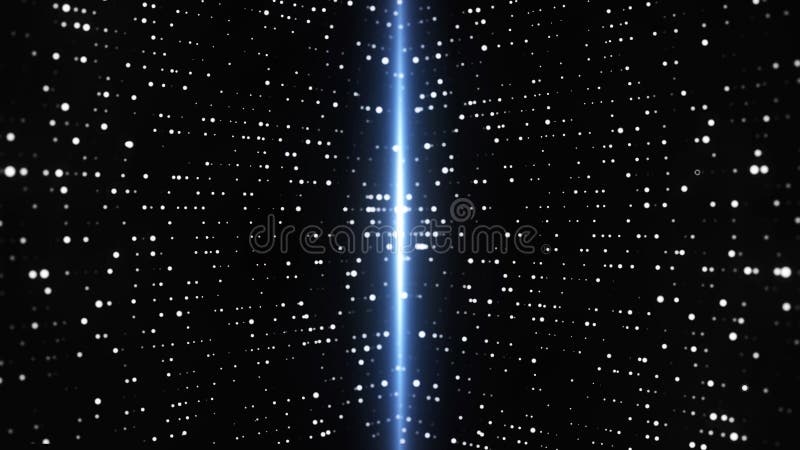 Futuristic particle dotted lines. Technology background. Abstract digital particle wave. Network connection structure vector illustration