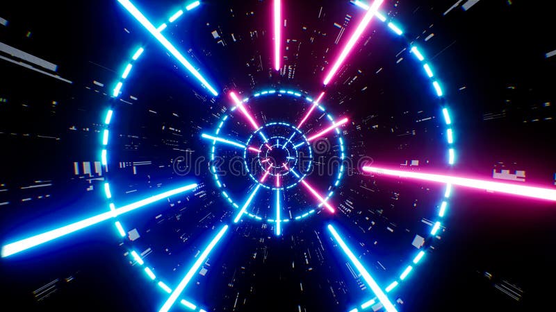 Sci fi Space Police Light Laser Beam Background vector illustration