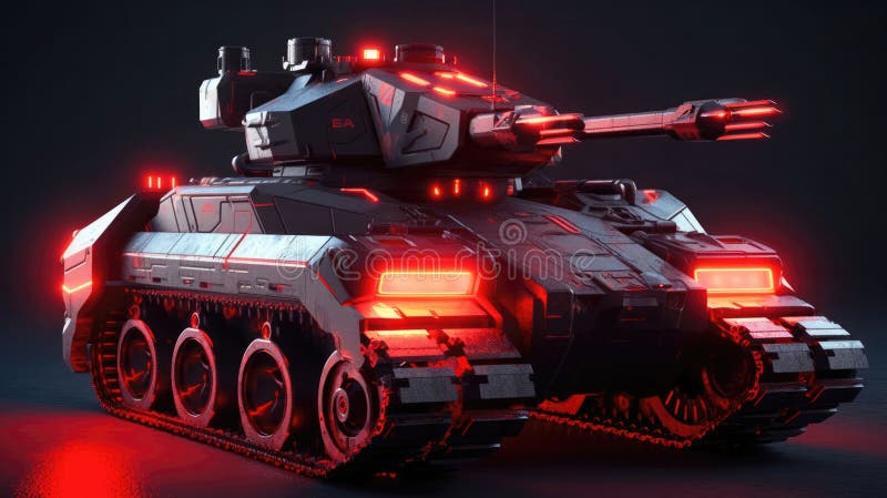 futuristic tanks