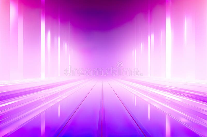 Futuristic world of design with this abstract light corridor background vector illustration
