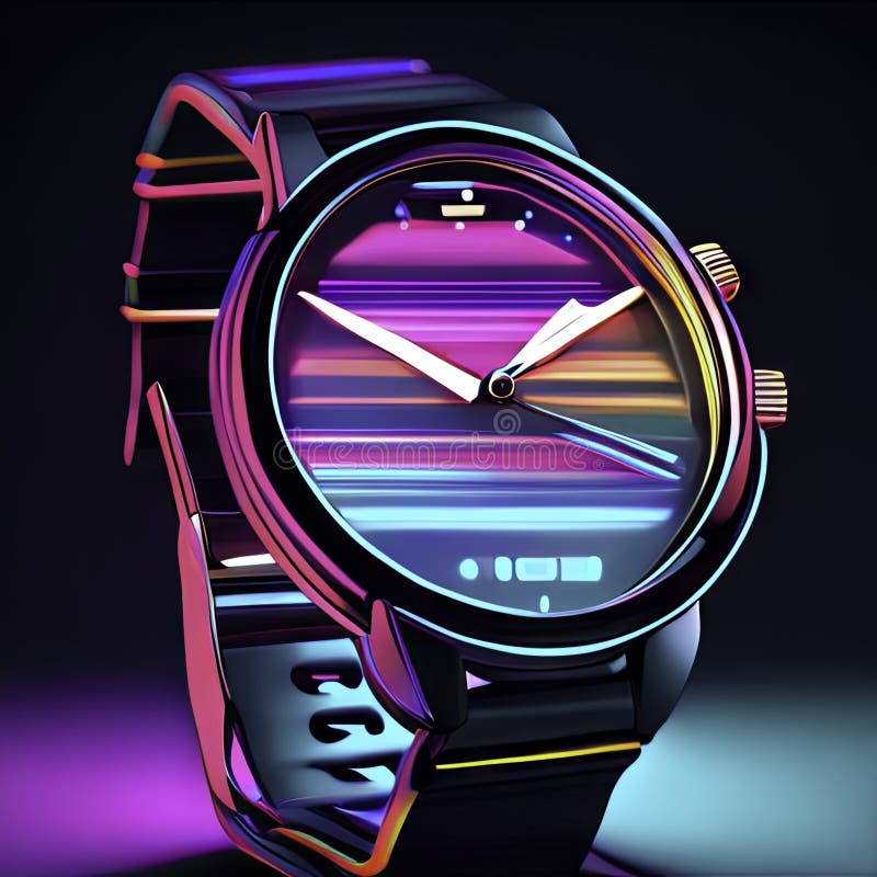 Futuristic wrist watch hotsell