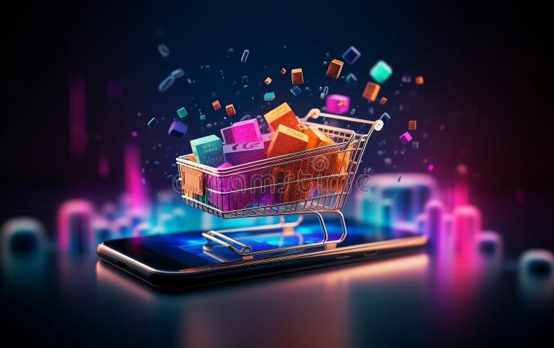 Futuristische digitale Zahlungstechnologie. generative Hilfe