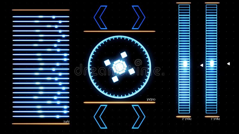Futuristisk sk royaltyfri illustrationer Futuristisk sk royaltyfri illustrationer