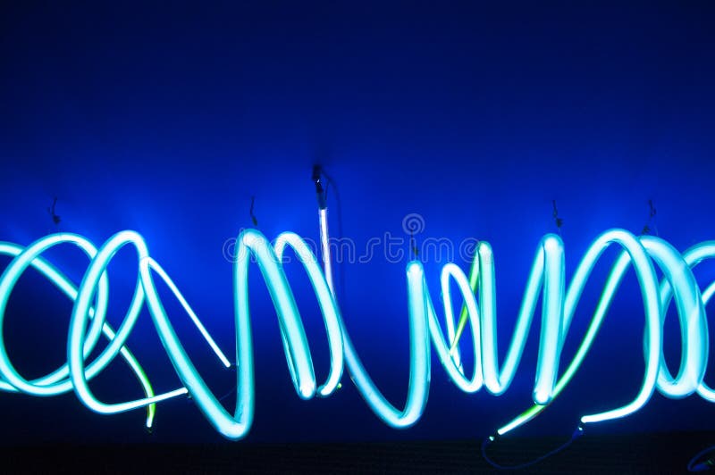 Futuristiskt neon arkivbild Futuristiskt neon arkivbild